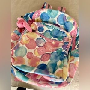 Kipling Seoul Backpack - Bubbles Rose